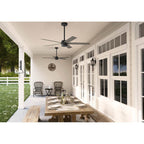 Hunter 52247 Matte Black 52in Burton -flat Matte Black Image 2
