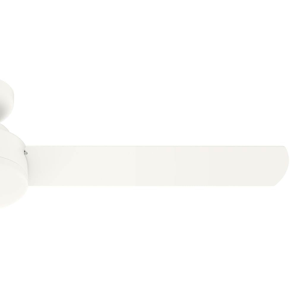 Hunter 52408 Matte White 52in Presto Lp -matte Fresh White Image 6