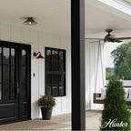 Hunter Skyflow Hunter Skyflow Matte Bronze 1 Light Medium