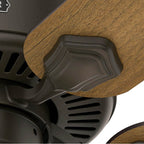 Hunter 52781 New Bronze Hunter 44 Inch Swanson New Bronze Ceiling Fan With Led Light Kit And Pull Chain Image 9