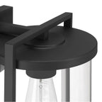 Hunter 46066 Matte Black Astwood Outdoor 1 Light Small Wall Light Black Image 3