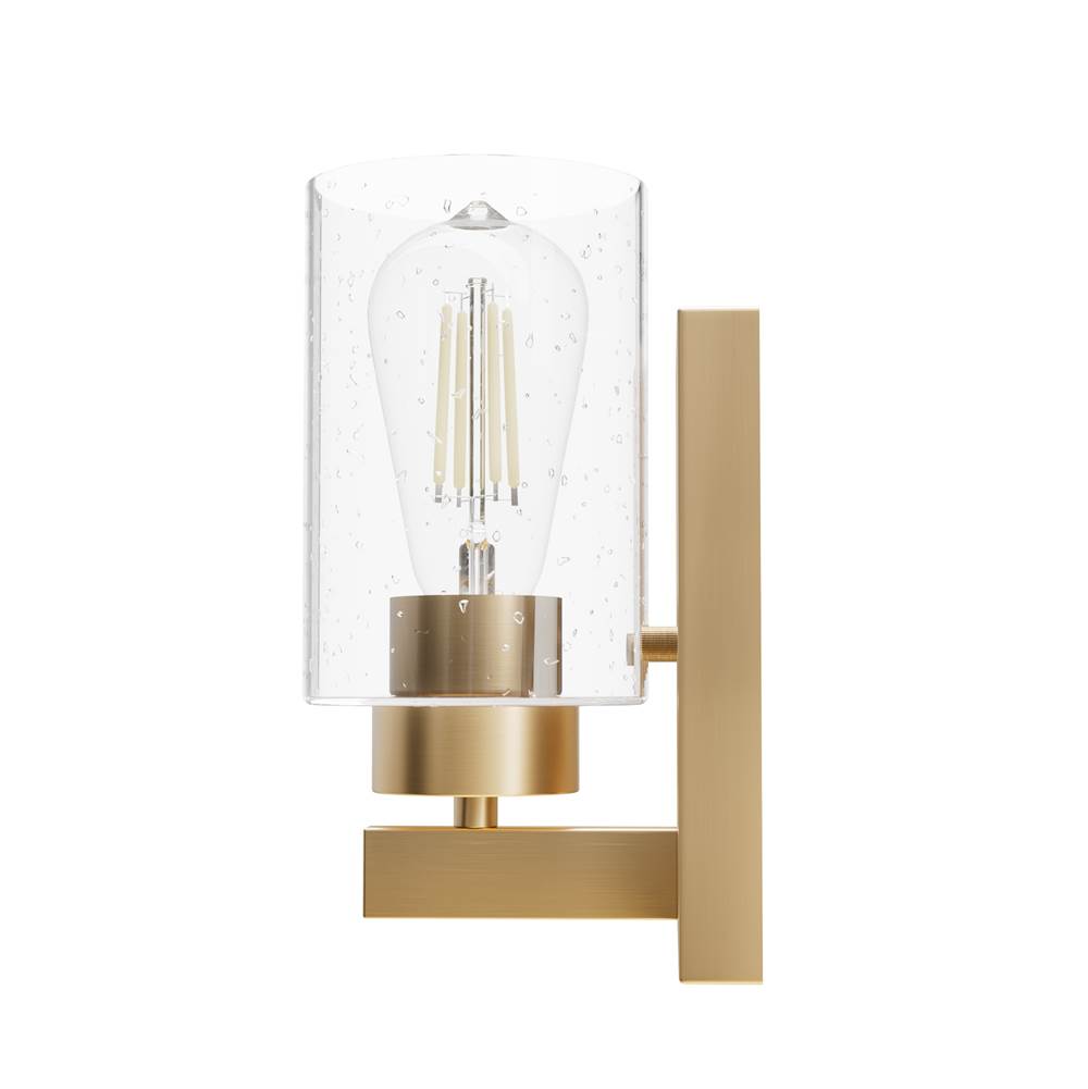 Hunter 13072 Alturas Gold Hartland Alturas Gold With Seeded Glass 1 Light Image 5