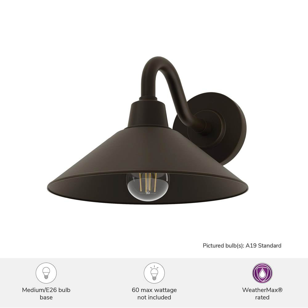 Hunter 46024 Matte Bronze Hunter Skyflow Matte Bronze 1 Light Small Image 5