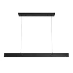 Hunter 13122 Matte Black Canoga Matte Black 1 Light Large Chandelier Ceiling Light Fixture Image 1