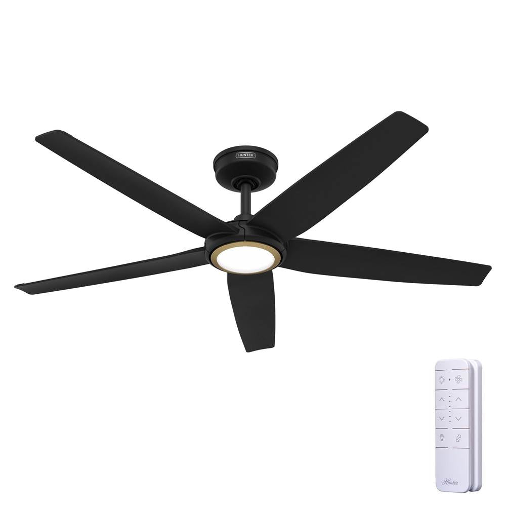 Hunter 53638 Matte Black Zentech 5 Blade Indoor/outdoor Smart Fan 52in - Matte Black Image 7