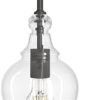 Hunter 19568 Noble Bronze Hunter Maple Park Noble Bronze 1 Light Pendant Ceiling Light Fixture Image 2