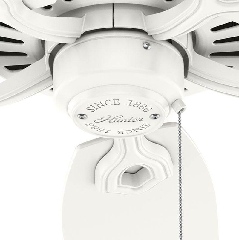 Hunter 53486 Fresh White 42 Inch Builder Elite Fresh White Image 7