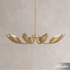 Hunter 48223 Luxe Gold Hunter Juneway Luxe Gold 10 Light Medium Chandelier Ceiling Light Fixture Image 8