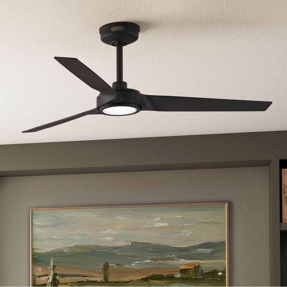 Hunter 53518 Matte Black Zentech 3 Blade Indoor/outoor Smart Fan 52in - Matte Black Image 5