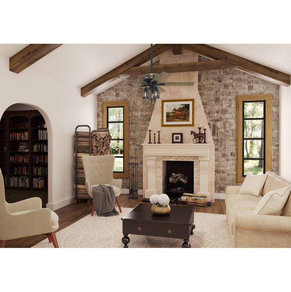 Hunter 50169 Natural Iron 52'' Mt. Vista-natural Iron Image 2