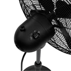 Hunter 97316 Matte Black Standing Fan Image 2