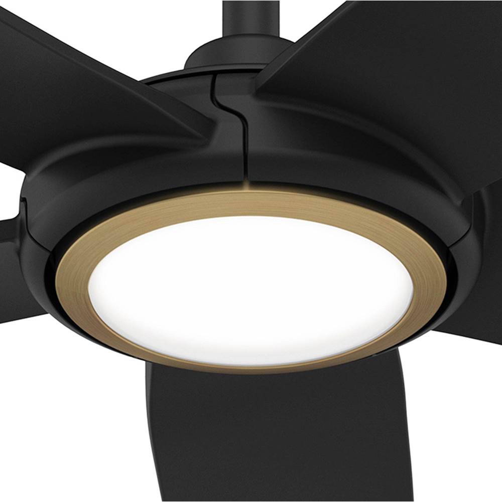 Hunter 53638 Matte Black Zentech 5 Blade Indoor/outdoor Smart Fan 52in - Matte Black Image 2