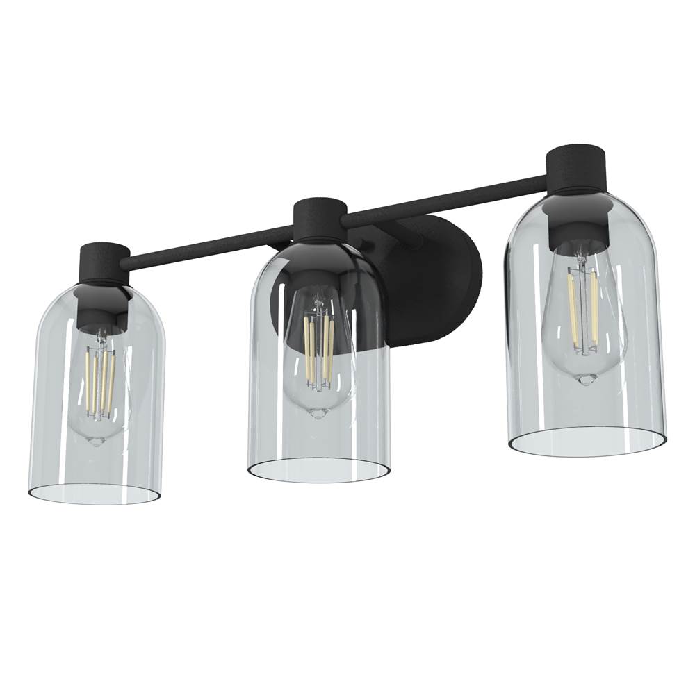 Hunter 19709 Natural Iron Lochemeade 3 Light Vanity Image 1