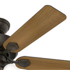 Hunter 52781 New Bronze Hunter 44 Inch Swanson New Bronze Ceiling Fan With Led Light Kit And Pull Chain Image 5