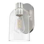 Hunter 19775 Brushed Nickel Lochemeade 1 Light Wall Sconce Image 1