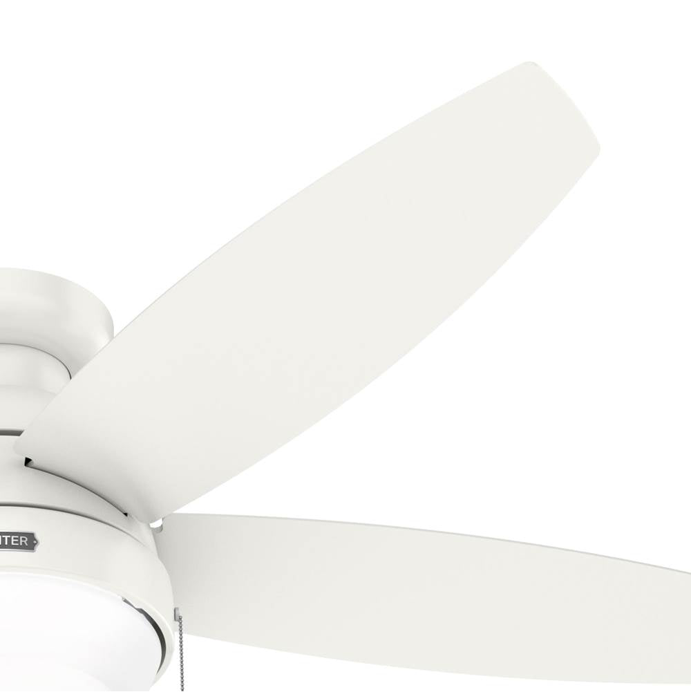 Hunter 52418 Fresh White 52in Lilliana -  Fresh White Image 6