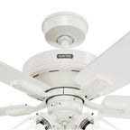 Hunter 52535 Fresh White 52in Crestfield He - Fresh White Image 6