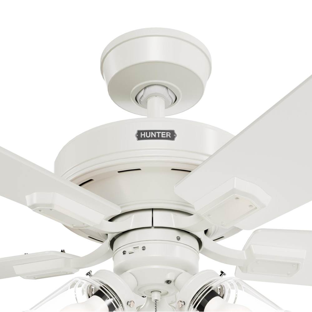 Hunter 52535 Fresh White 52in Crestfield He - Fresh White Image 6