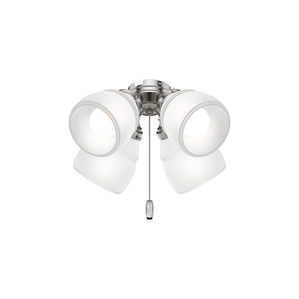 Hunter 99368 Brushed Nickel 4 Light Led Light K - Brushed N Image 1