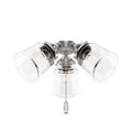 Hunter 99049 Brushed Nickel 3 Led Light Kit Brushed Nickel Image 1