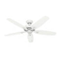 Hunter 53240 Snow White 52'' Builder Elite-snow White Image 1