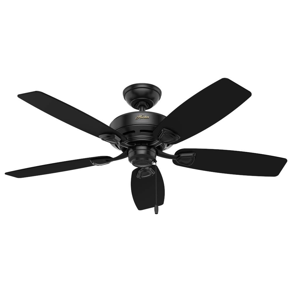 Hunter 53351 Matte Black 48'' Sea Wind-matte Black-dr Image 1