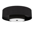 Hunter 52975 Matte Black 30 Inch Brookside Matte Black Ceiling Fan With Led Light Kit And Handheld Remote Image 1