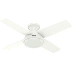 Hunter 59334 Fresh White 44 Inch Dempsey Lp Fresh White Image 1