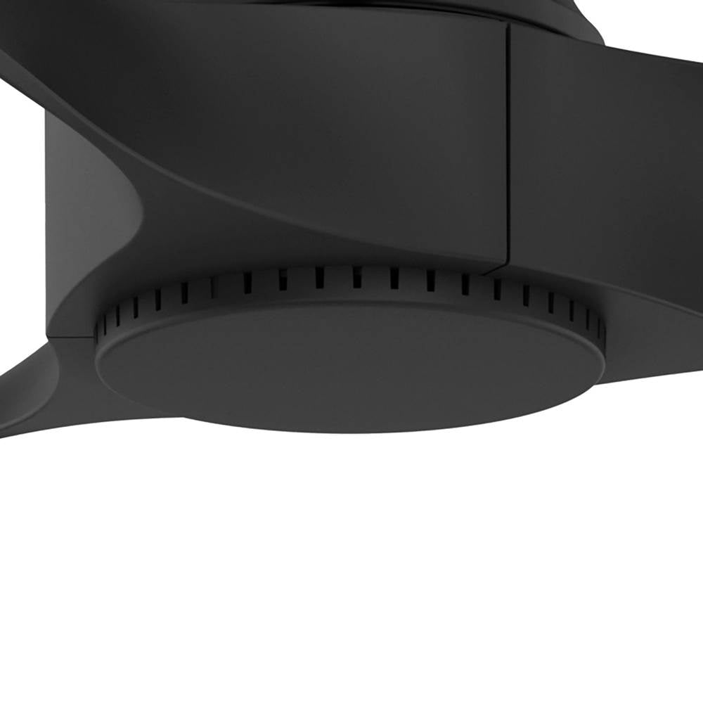 Hunter 52997 Matte Black 60 Inch Mosley Energy Star Matte Black Damp Rated Ceiling Fan And Wall Control Image 8