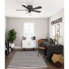 Hunter 54208 Noble Bronze 52'' Crestfield Lp-noble Bronze Image 6