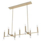 Hunter 19986 Alturas Gold Sunjai Alturas Gold 7 Light Chandelier Ceiling Light Fixture Image 7