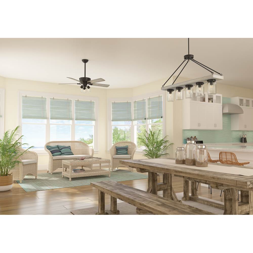 Hunter Devon Park Devon Park Chandelier - Onyx Bengal