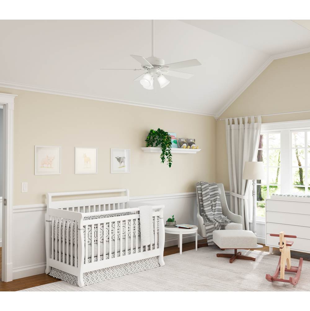 Hunter 50885 Fresh White 44'' Swanson - Fresh White Image 2