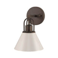 Hunter 13167 Sandstone Carrington Isle Jasmine Roth 1 Light Sconce Image 1