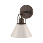 Hunter 13167 Sandstone Carrington Isle Jasmine Roth 1 Light Sconce Image 1