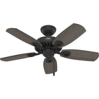 Hunter 53485 Matte Black 42 Inch Builder Elite Matte Black Image 4