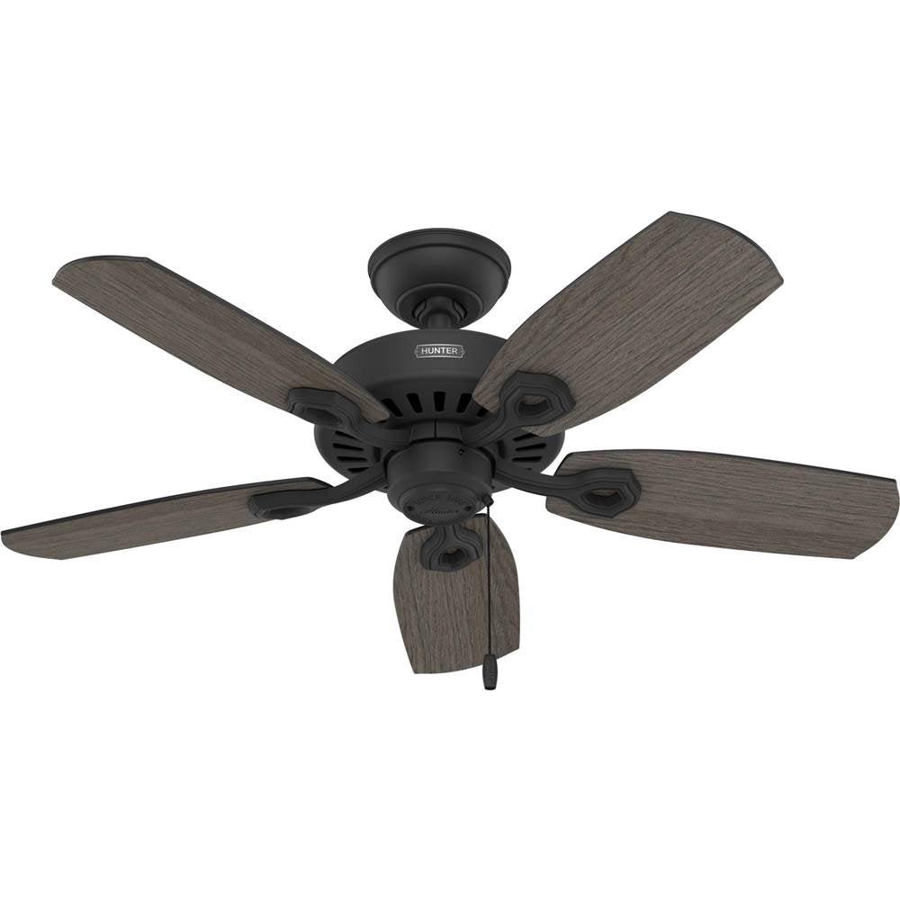 Hunter 53485 Matte Black 42 Inch Builder Elite Matte Black Image 4