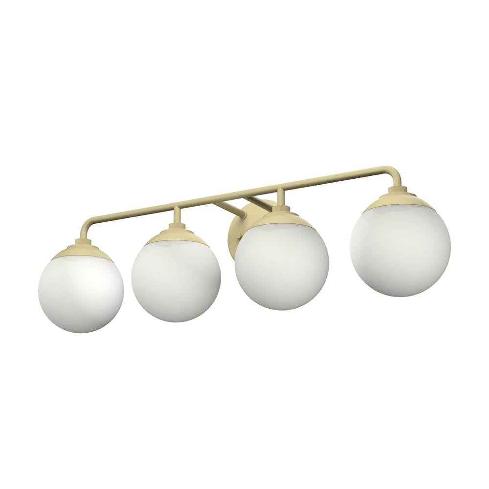 Hunter Hepburn 4 Light Vanity Modern Brass