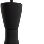 Hunter Zola Hunter Zola Flat Matte Black 1 Light Pendant Ceiling Light Fixture