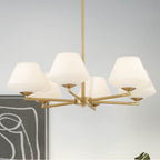Hunter 48097 Alturas Gold Celestial Valley 6 Light Medium Chandelier Gold Image 5