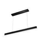 Hunter Canoga Matte Black 1 Light Large Chandelier Ceiling Light Fixture