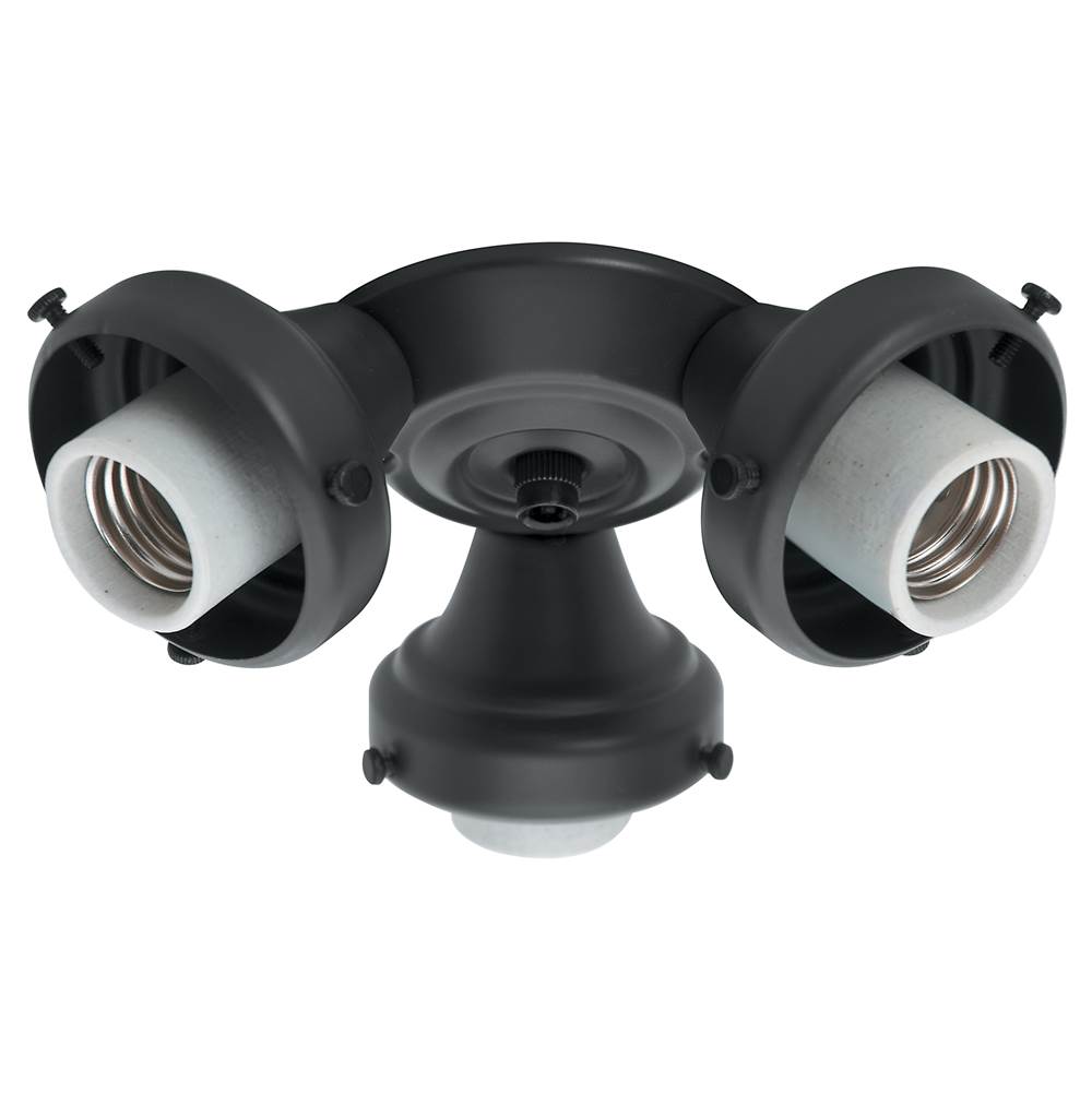 Hunter 99140 Black Three-light Black Fitter Image 1