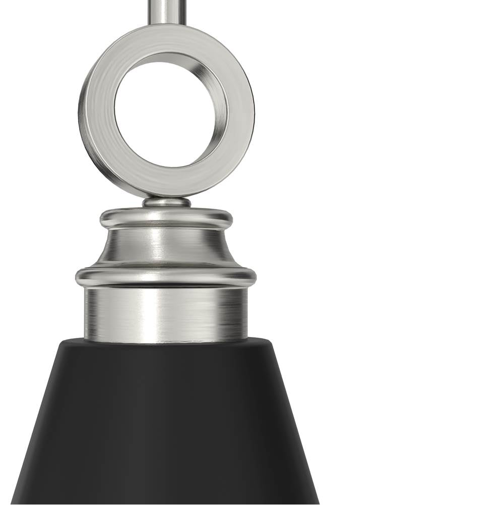 Hunter Klein 1 Light Metal Pendant 6 Inch