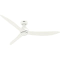 Hunter 52812 Matte White 60 Inch Mazzini Matte White Image 1