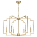 Hunter Zoanne 6 Light Chandelier 30 Inch Alturas Gold