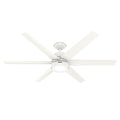 Hunter 52370 Fresh White 60in Skysail -fresh White Image 1