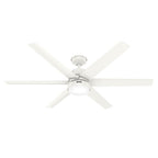 Hunter 52370 Fresh White 60in Skysail -fresh White Image 1