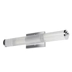 Hunter 19935 Chrome Holly Grove 2 Light Vanity 24 Inch Chrome Image 1
