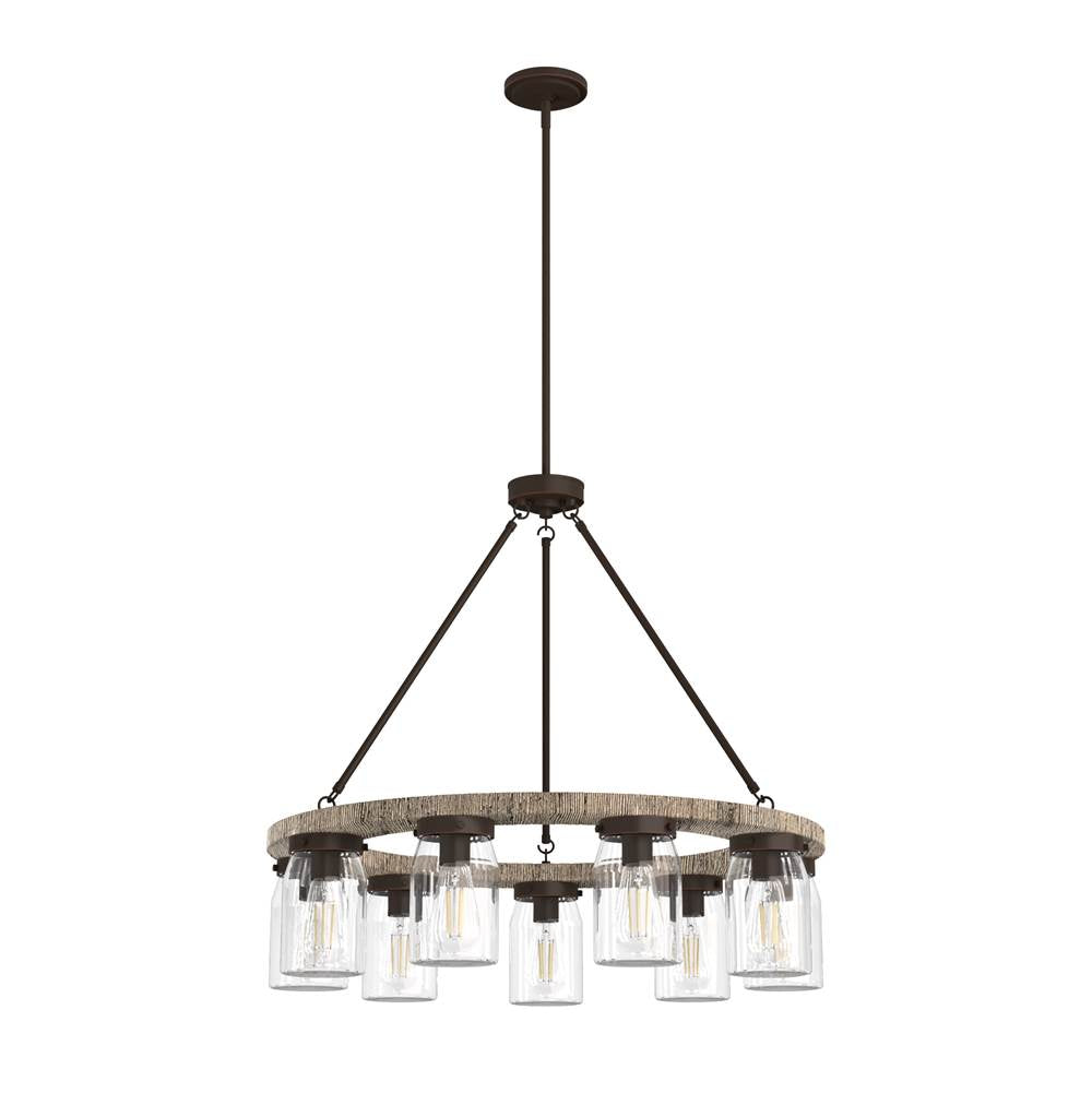 Hunter Devon Park Devon Park 9 Light Chandelier