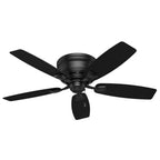 Hunter 53118 Matte Black 48'' Sea Wind-matte Black Image 1